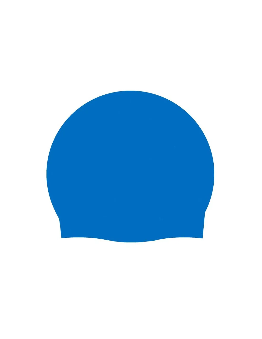 Gorro de Natación Speedo Plain Moulded Silicone Azul