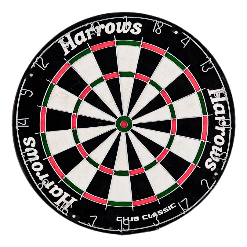 Harrows Darttavla Bristle Club Board