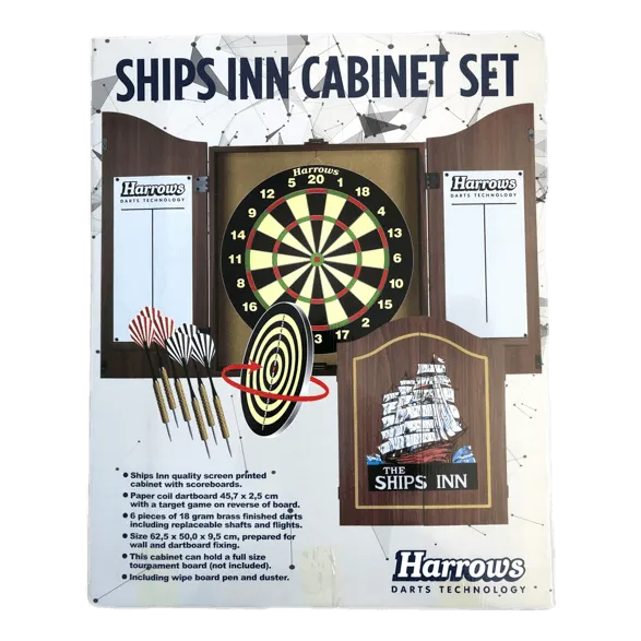 Harrows Darttavla Bristle Club Board