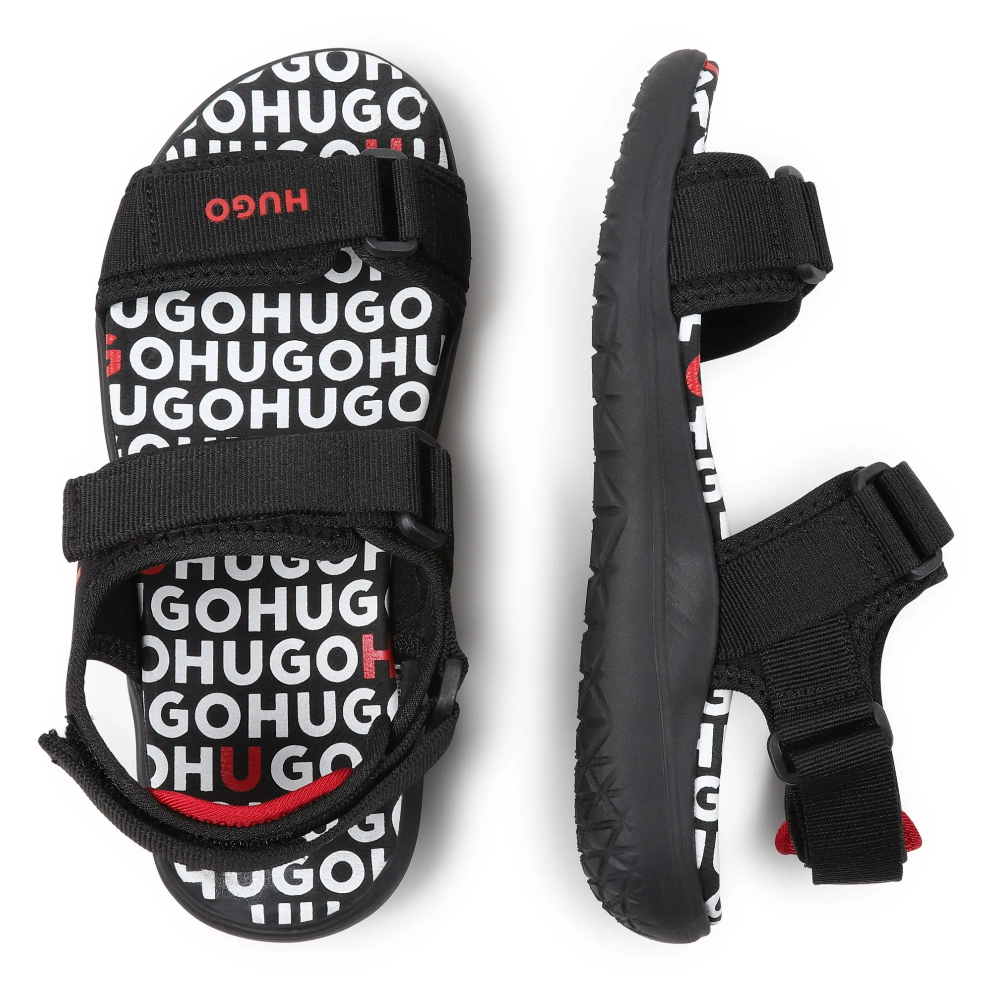 HUGO Sandalias con velcro