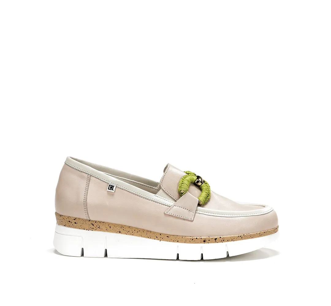 INDIA D9298 Mocasín Nude