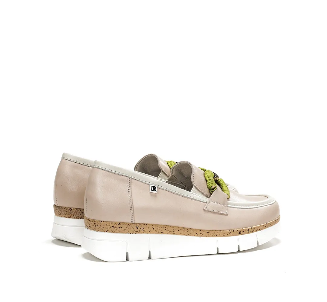 INDIA D9298 Mocasín Nude