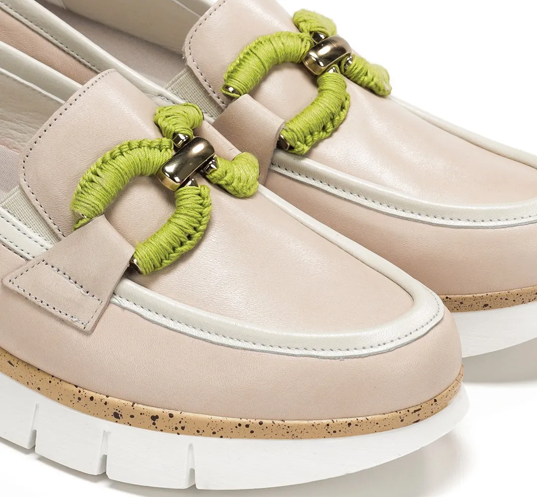 INDIA D9298 Mocasín Nude