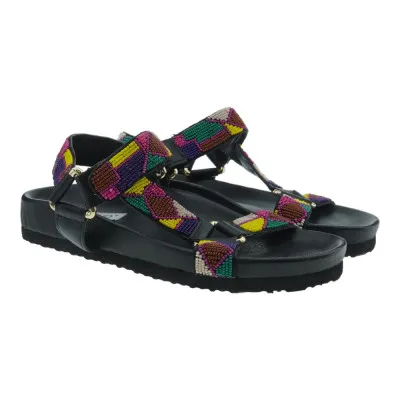 INUOVOSandalia bio velcro abalorios Inuovo 963007