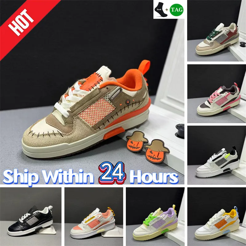 Jack O'Lantern Mens Low Outdoor Shoes Cream Black Blish Bliss Lilac Caki Pink Brown Brown Green Amarillo Diseñador de diseñ