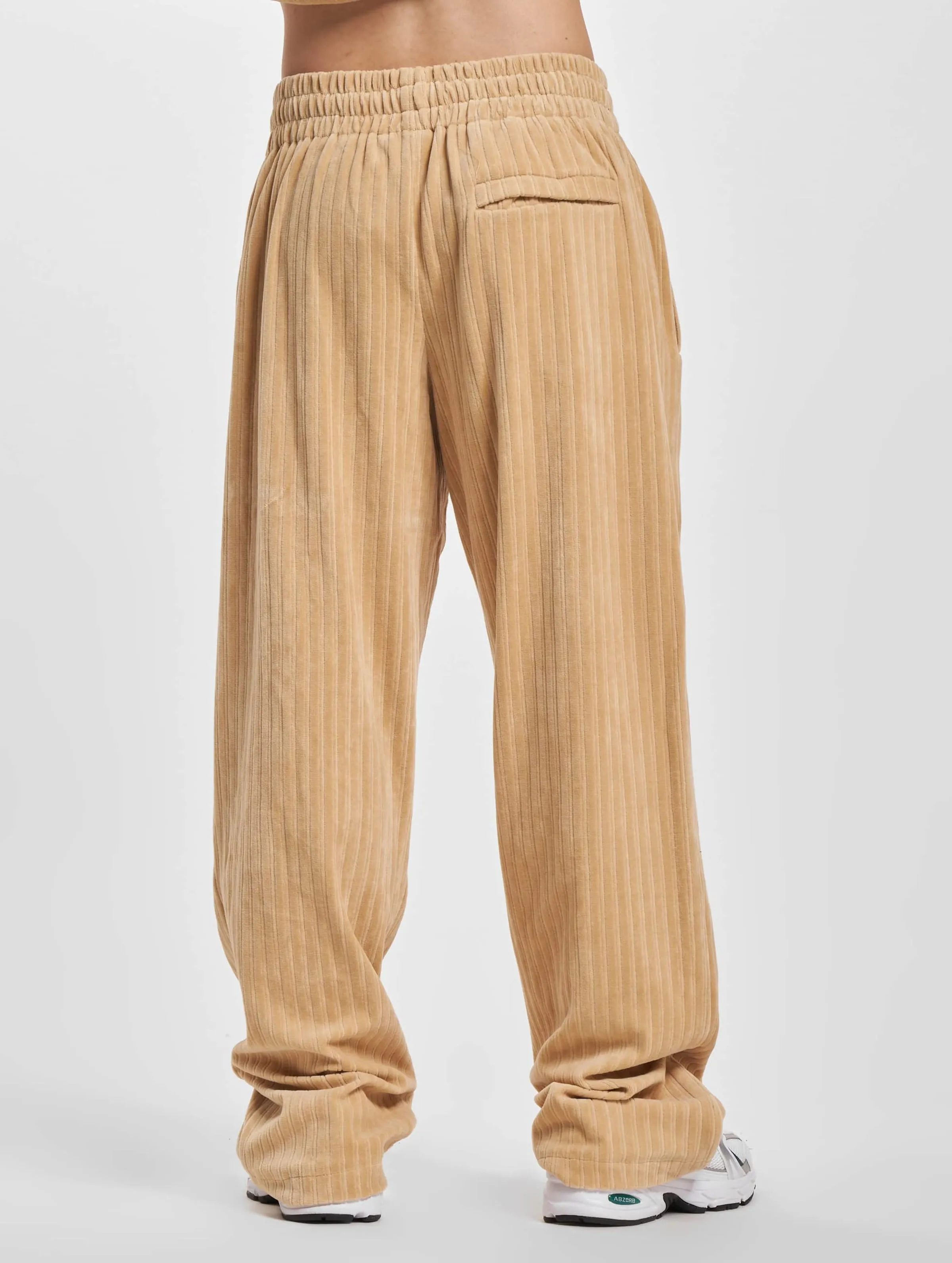JM2330071 SJ SCRIPT LOGO STRIPED VELOURS TRACKPANTS