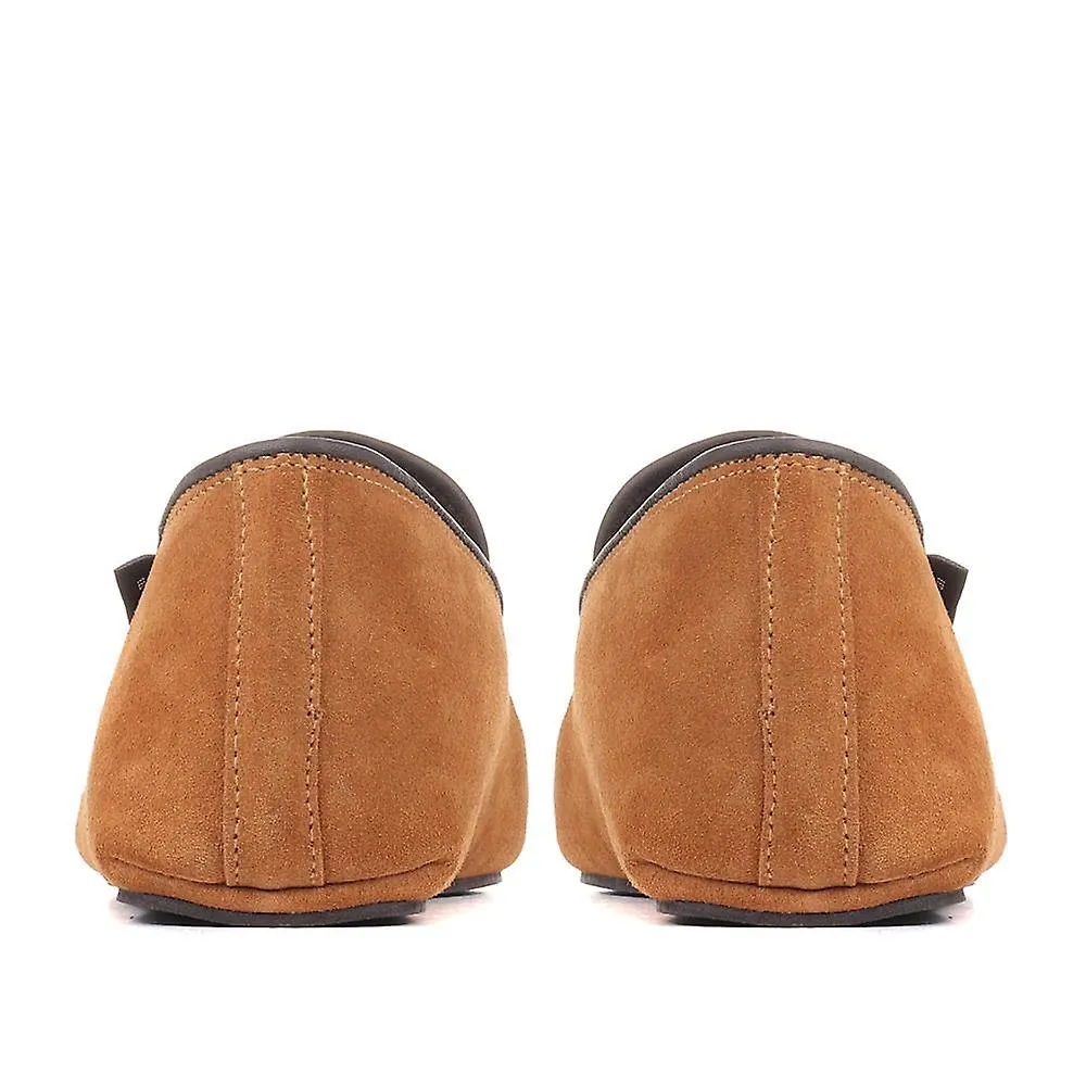 Jones Bootmaker Mens Yarm Leather Mocasín Zapatillas