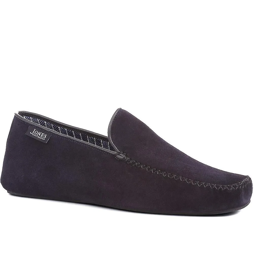 Jones Bootmaker Mens Yarm Leather Mocasín Zapatillas