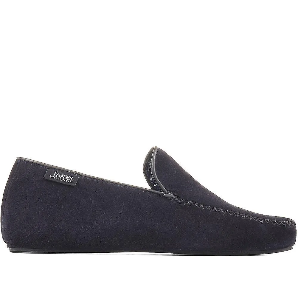 Jones Bootmaker Mens Yarm Leather Mocasín Zapatillas