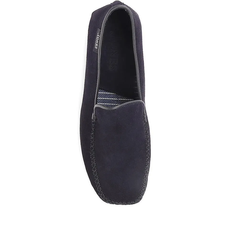 Jones Bootmaker Mens Yarm Leather Mocasín Zapatillas