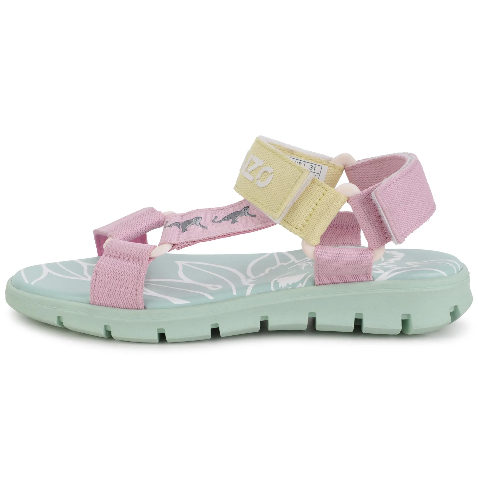 KENZO KIDS Sandalias con cierre de velcro