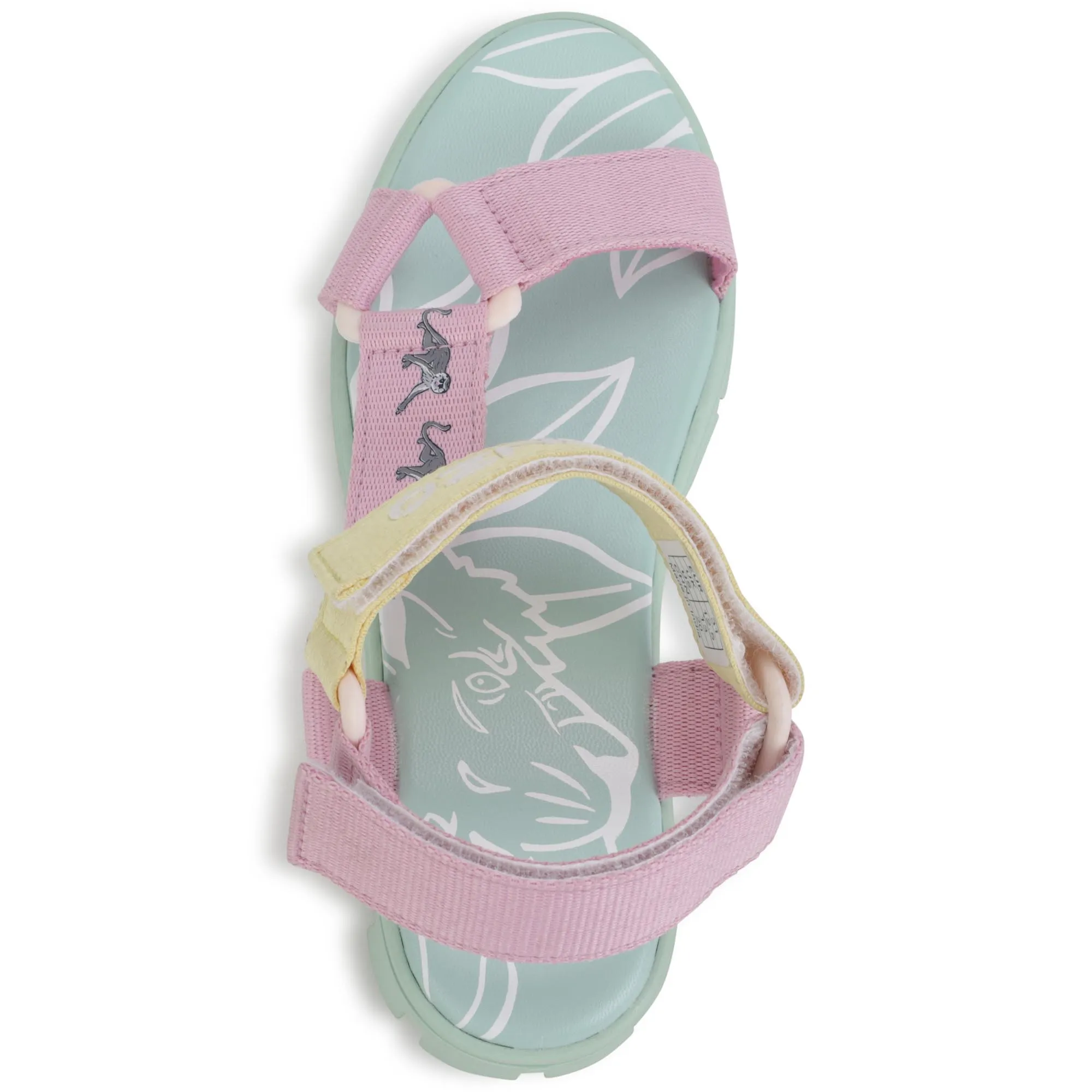 KENZO KIDS Sandalias con cierre de velcro