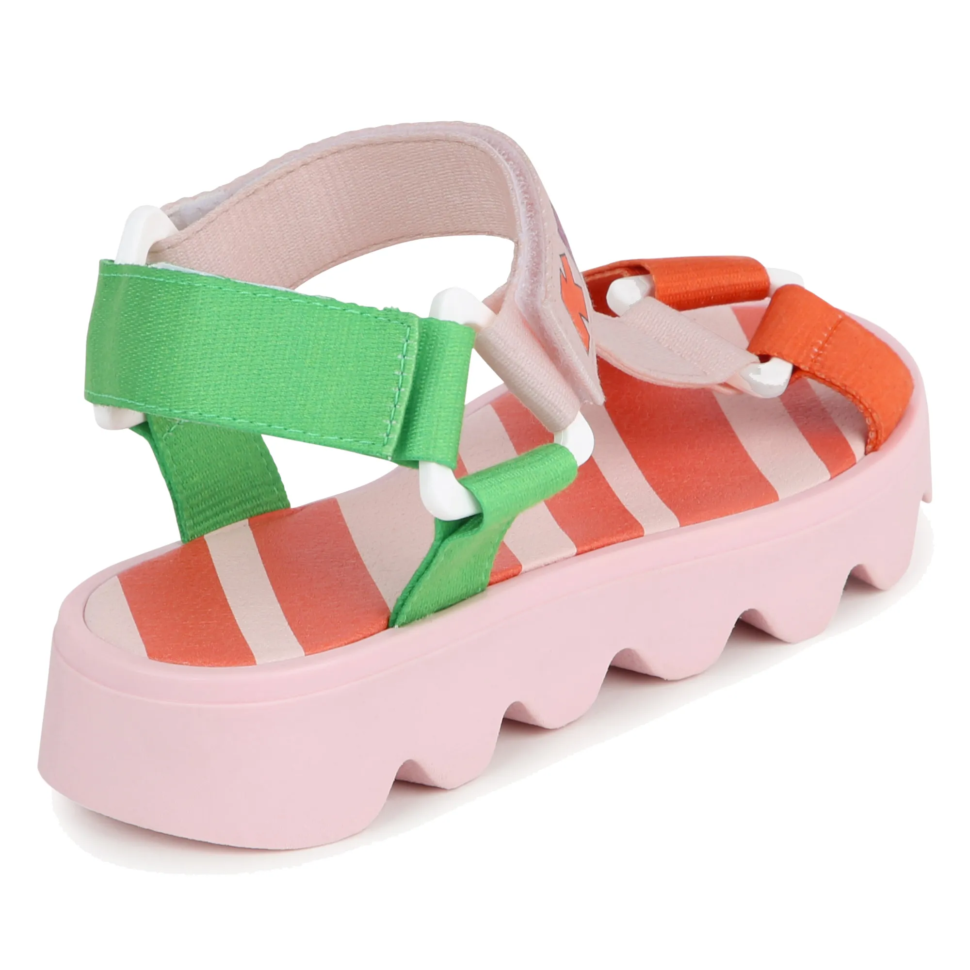 KENZO KIDS Sandalias con hebilla y velcro