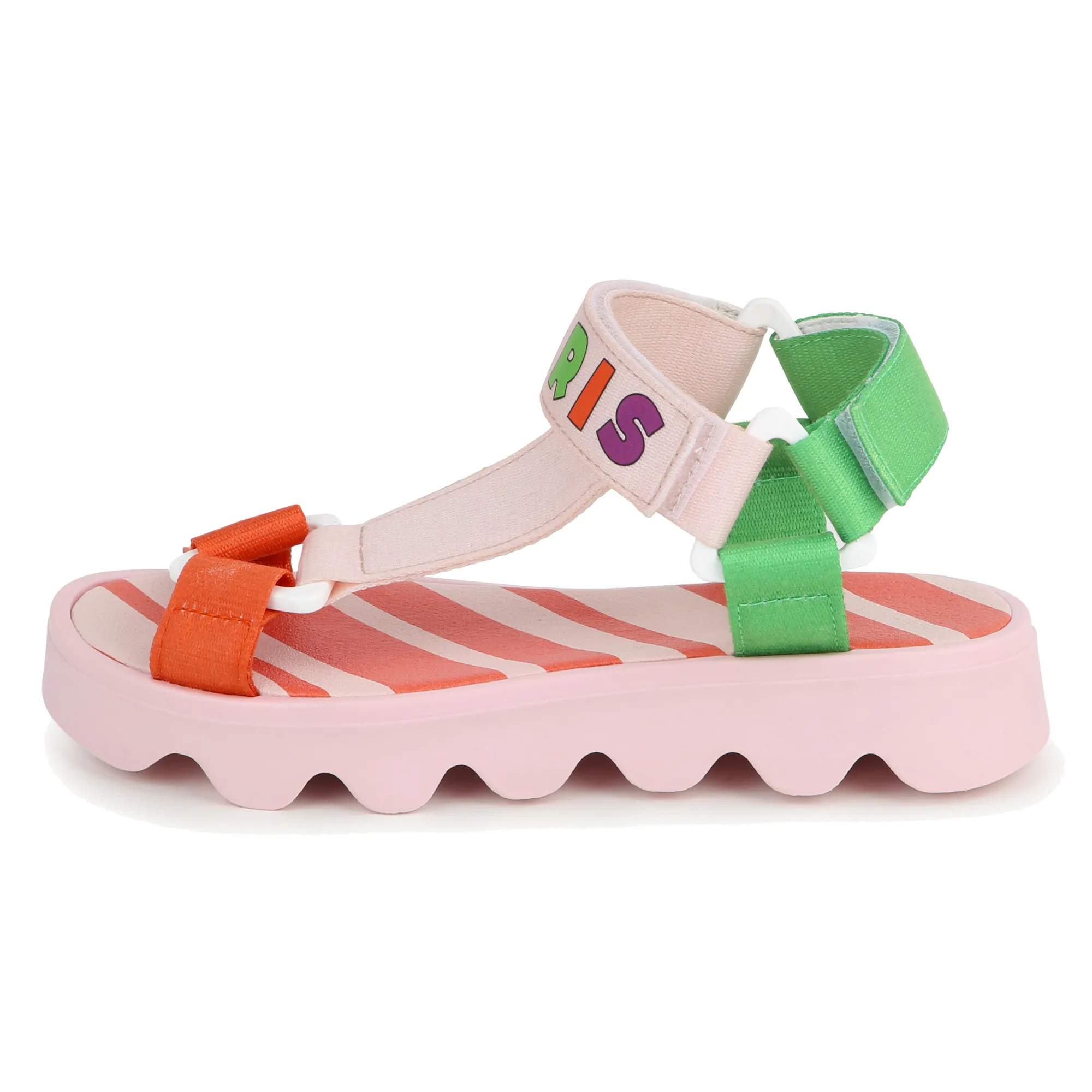 KENZO KIDS Sandalias con hebilla y velcro