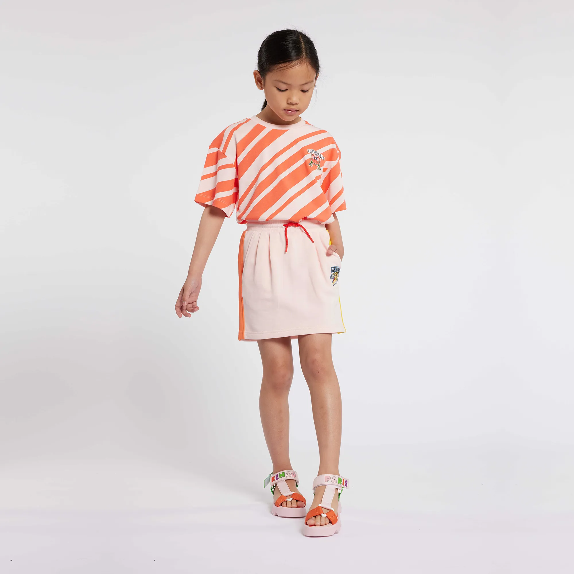 KENZO KIDS Sandalias con hebilla y velcro