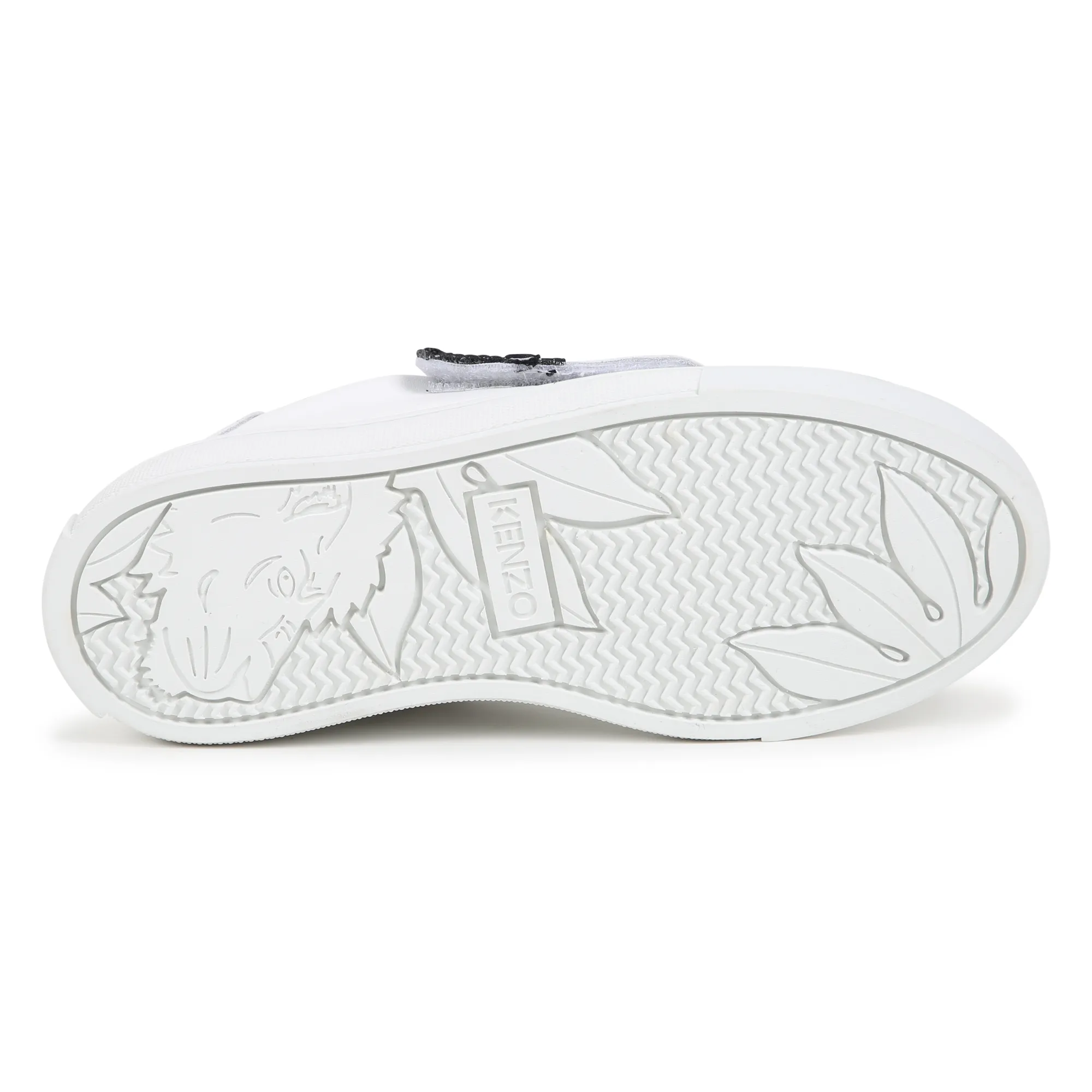 KENZO KIDS Zapatillas de piel y velcro