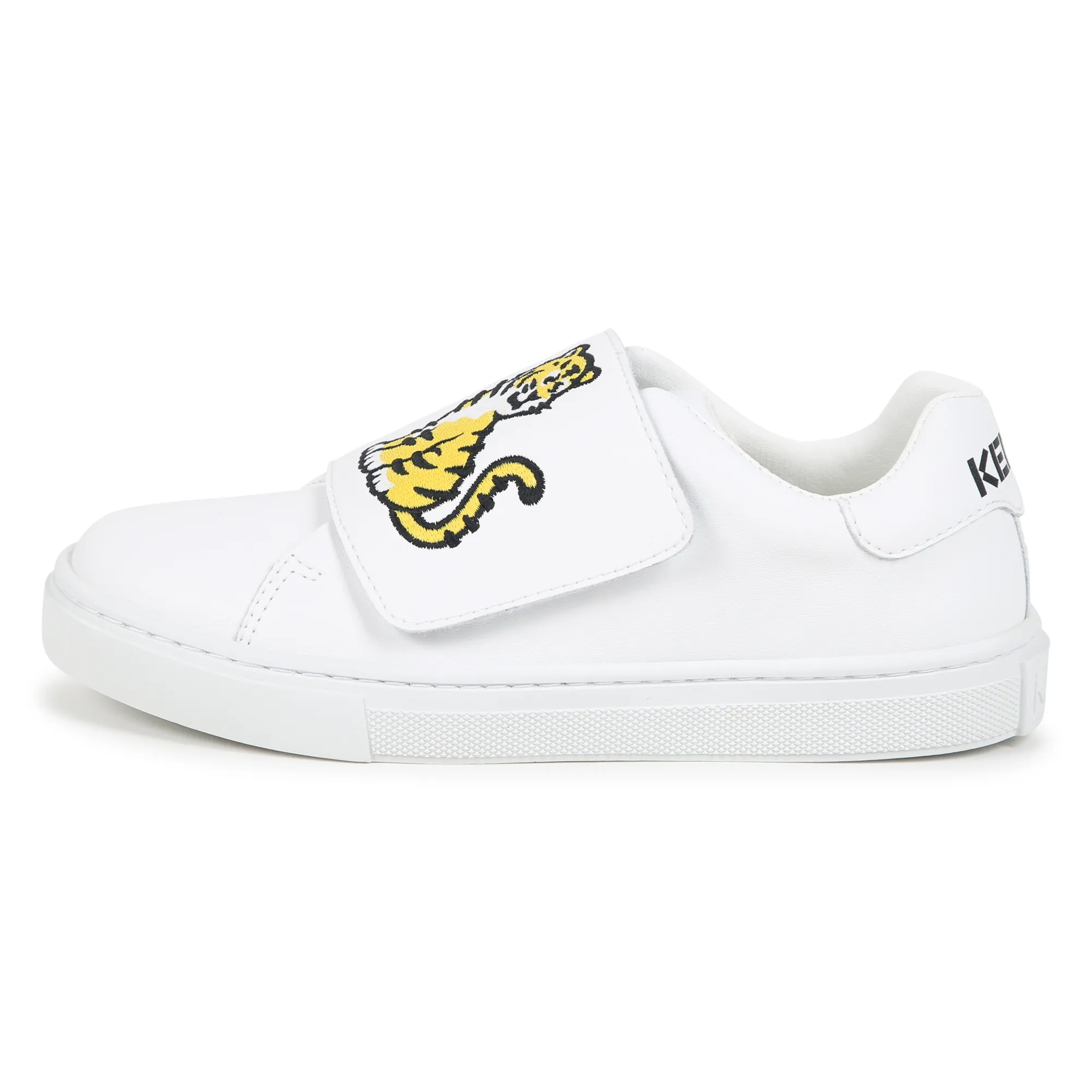 KENZO KIDS Zapatillas de piel y velcro