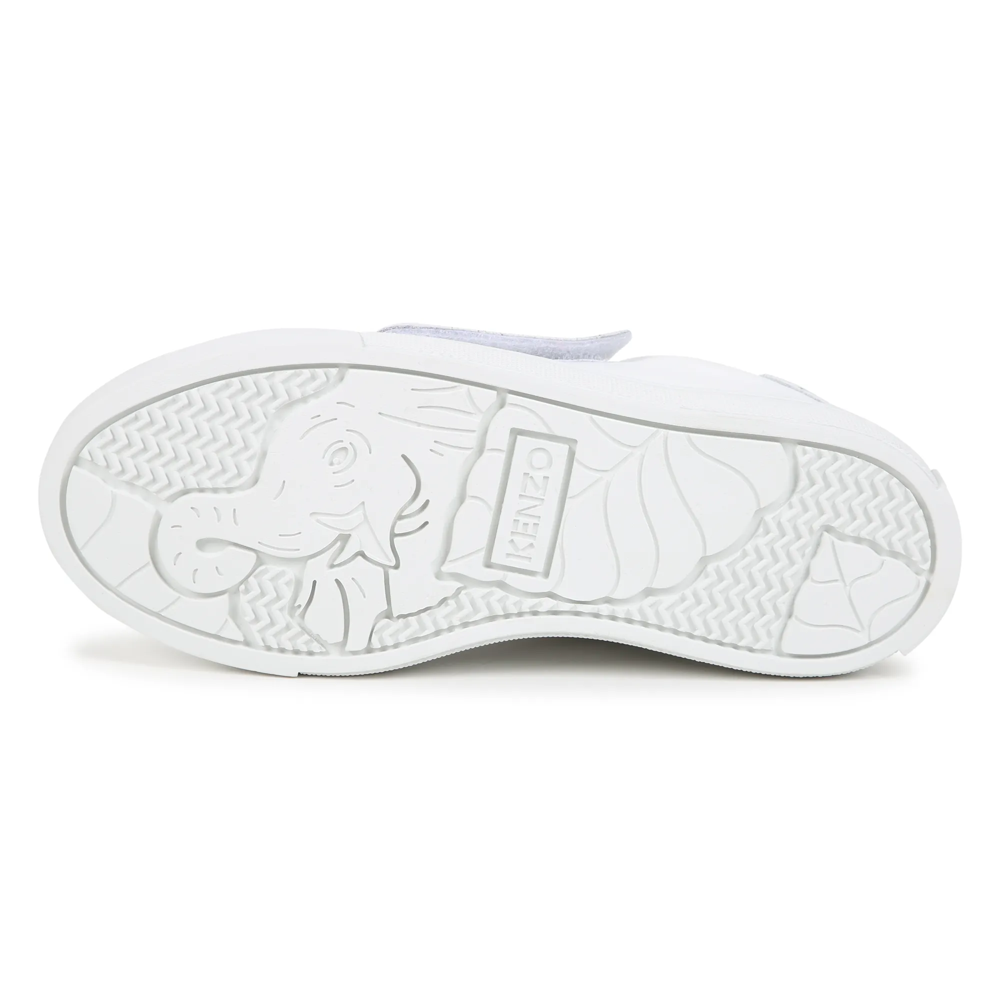 KENZO KIDS Zapatillas de piel y velcro