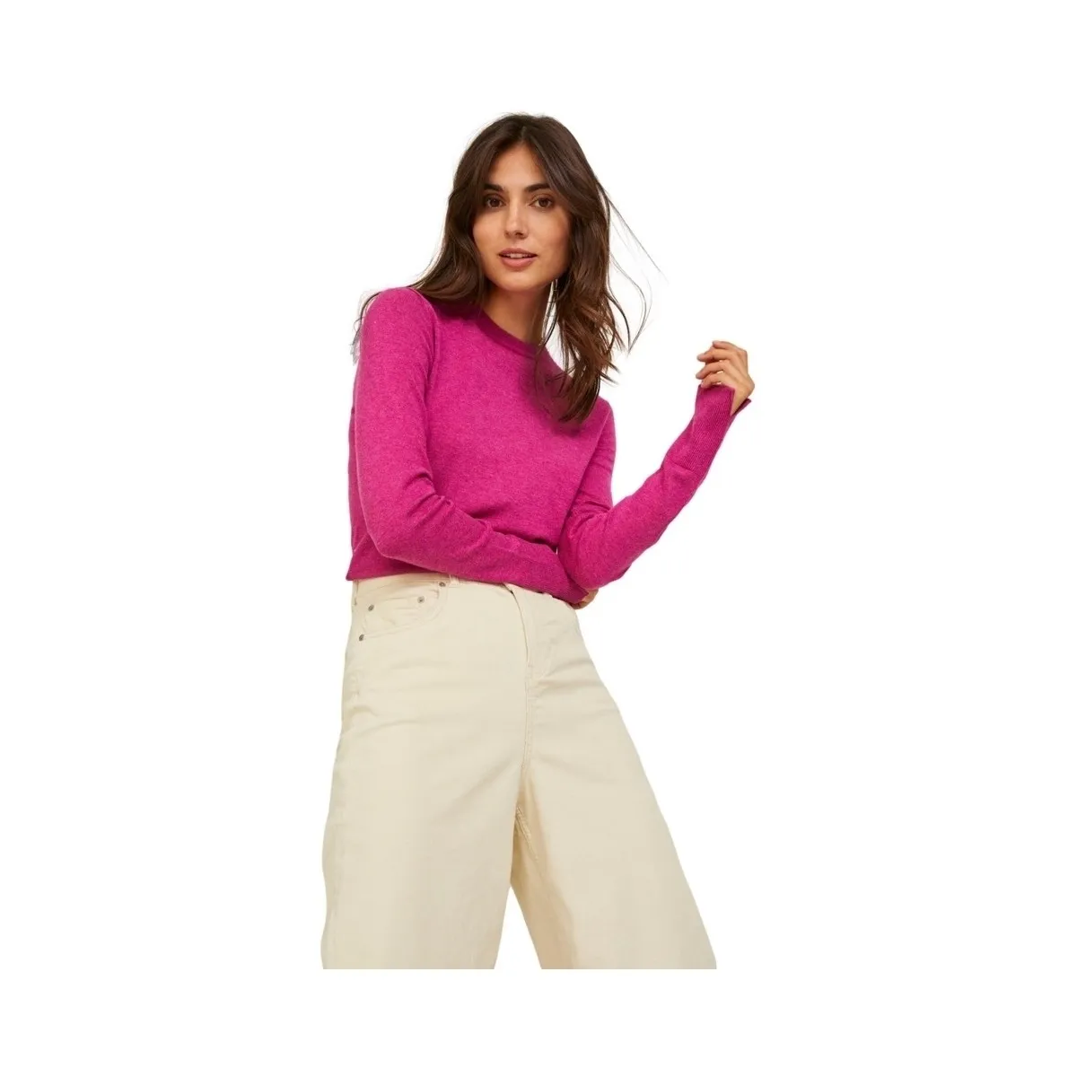 KNIT LARA L/S NOOS  FESTIVAL FUCSHIA