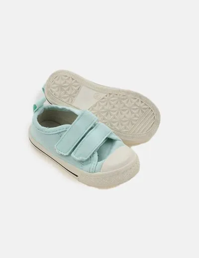Lefties Deportiva verde velcro