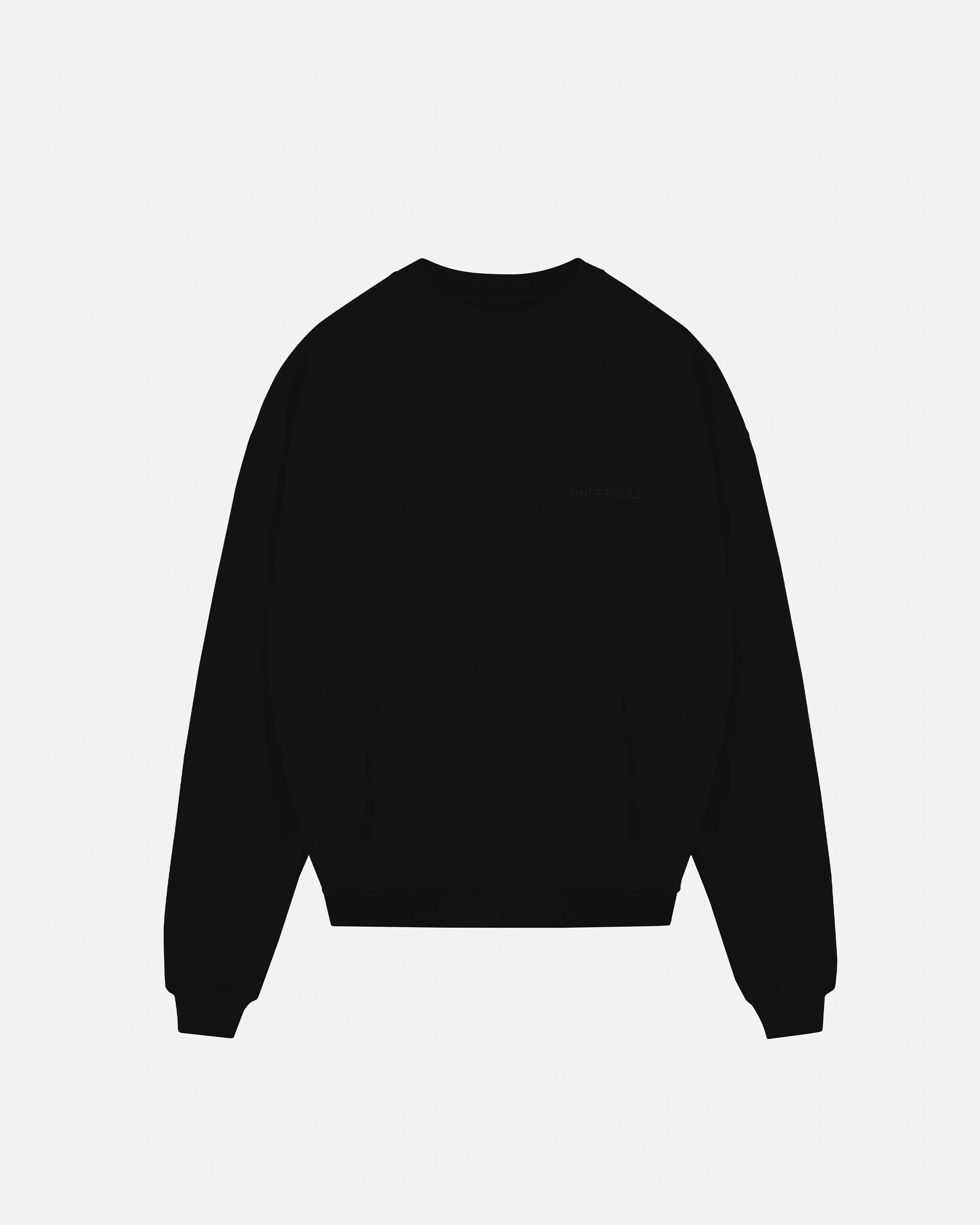 Line Logo Crewneck Black