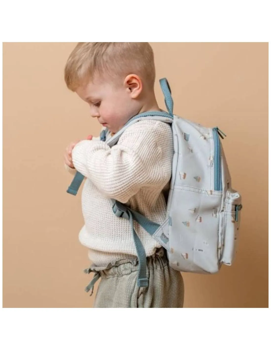 LITTLE DUTCH  MOCHILA SAILORS BAY AZUL