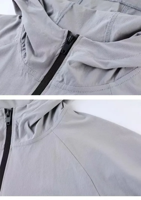 LL Men New Sport Sport Zipper Chaqueta con capucha Capelable Capticaltable Outdoor Jogger Traje de caminata Cardigan Material Ou