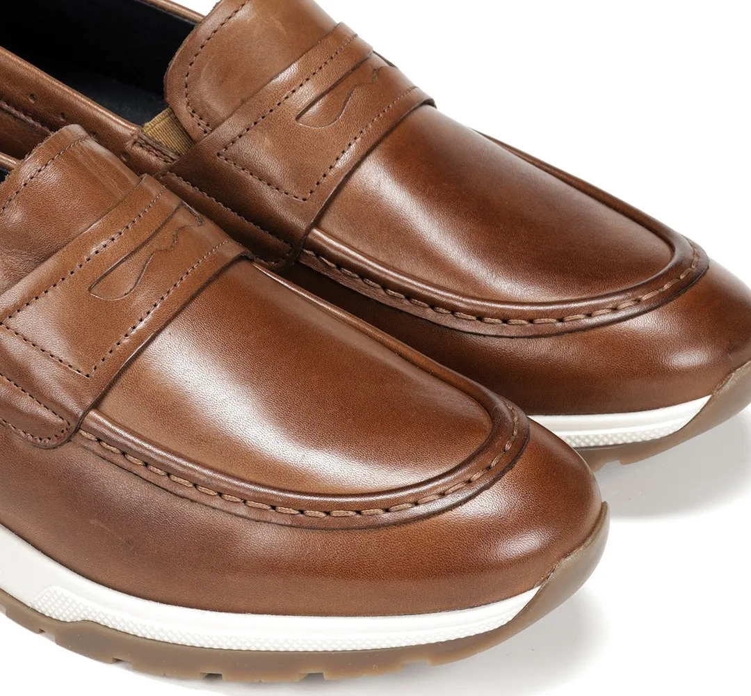 LOUIS F1609 Mocasín Marrón