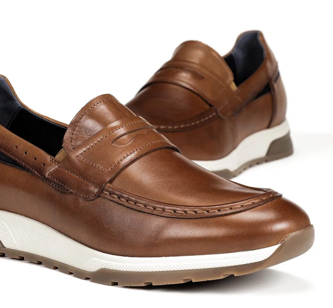LOUIS F1609 Mocasín Marrón