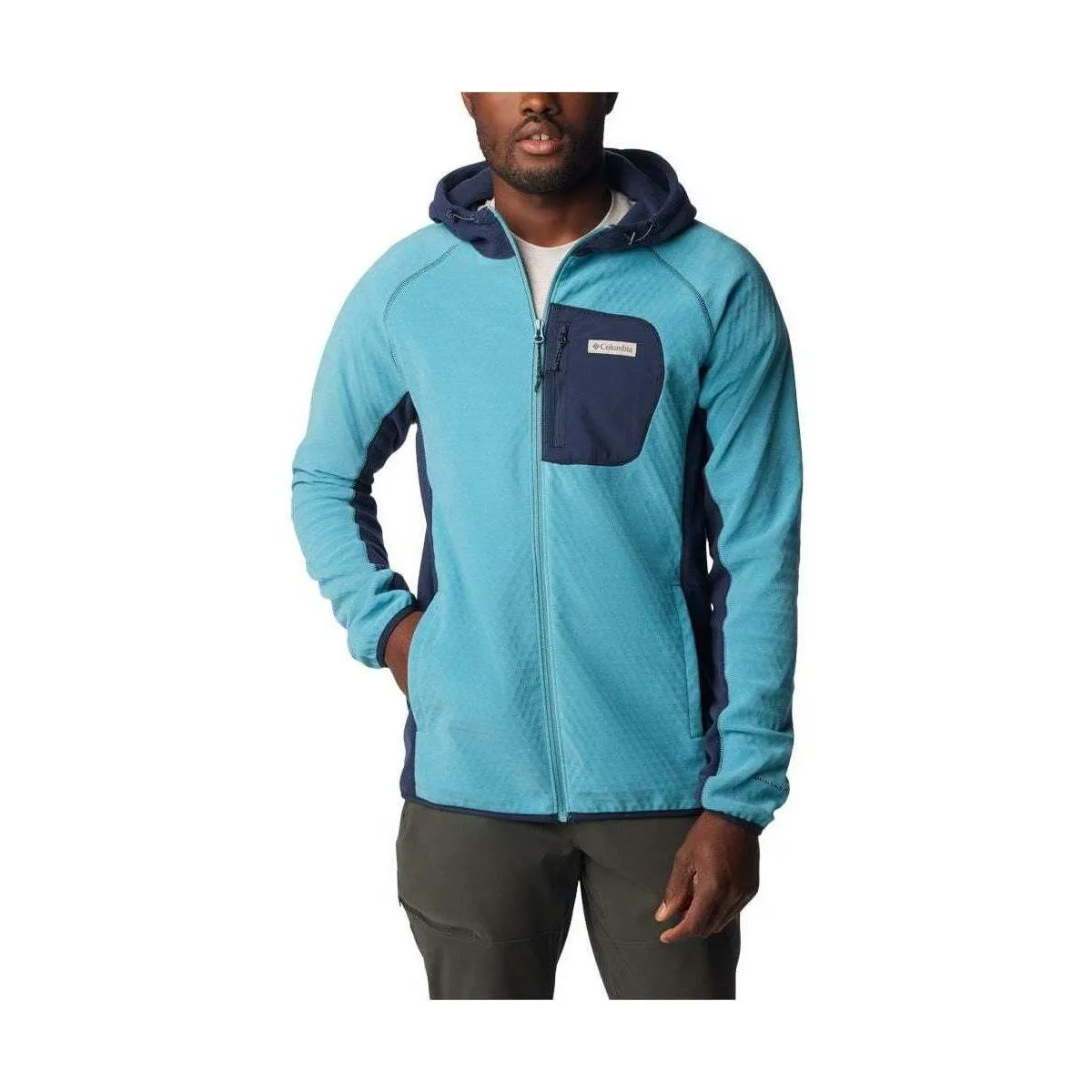 M Outdoor Tracks Hooded Full Zip