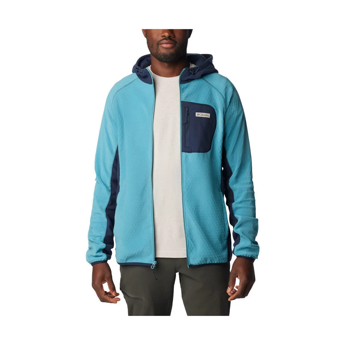 M Outdoor Tracks Hooded Full Zip
