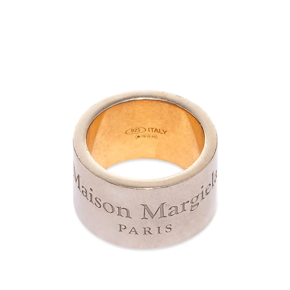 Maison Margiela Large Logo Ring