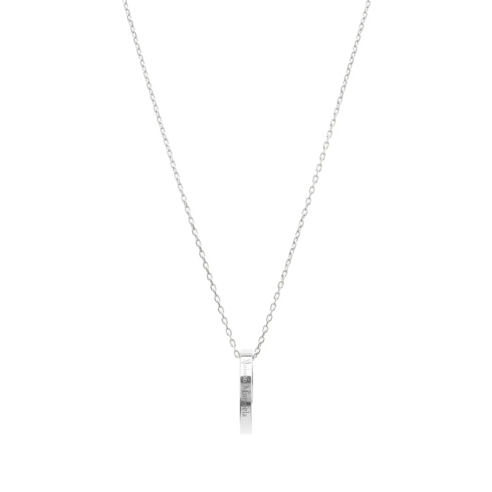 Maison Margiela Logo Ring Necklace