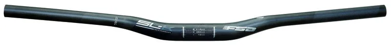 MANILLAR MTB FSA SLK RISER 18X740 MM 31.8 NEG.MAT  213102