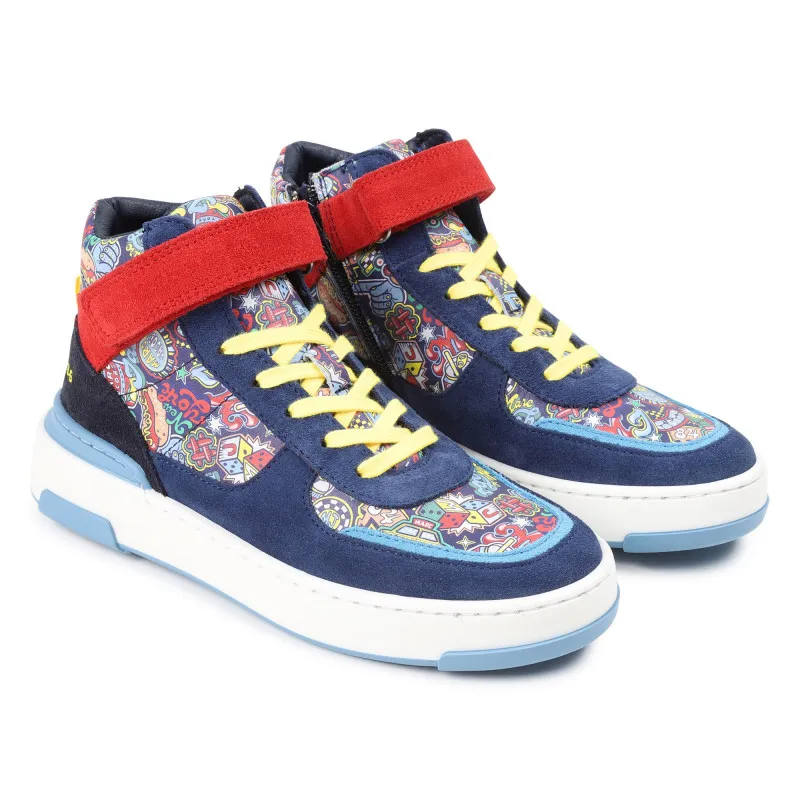 MARC JACOBS Deportivas de piel con velcro