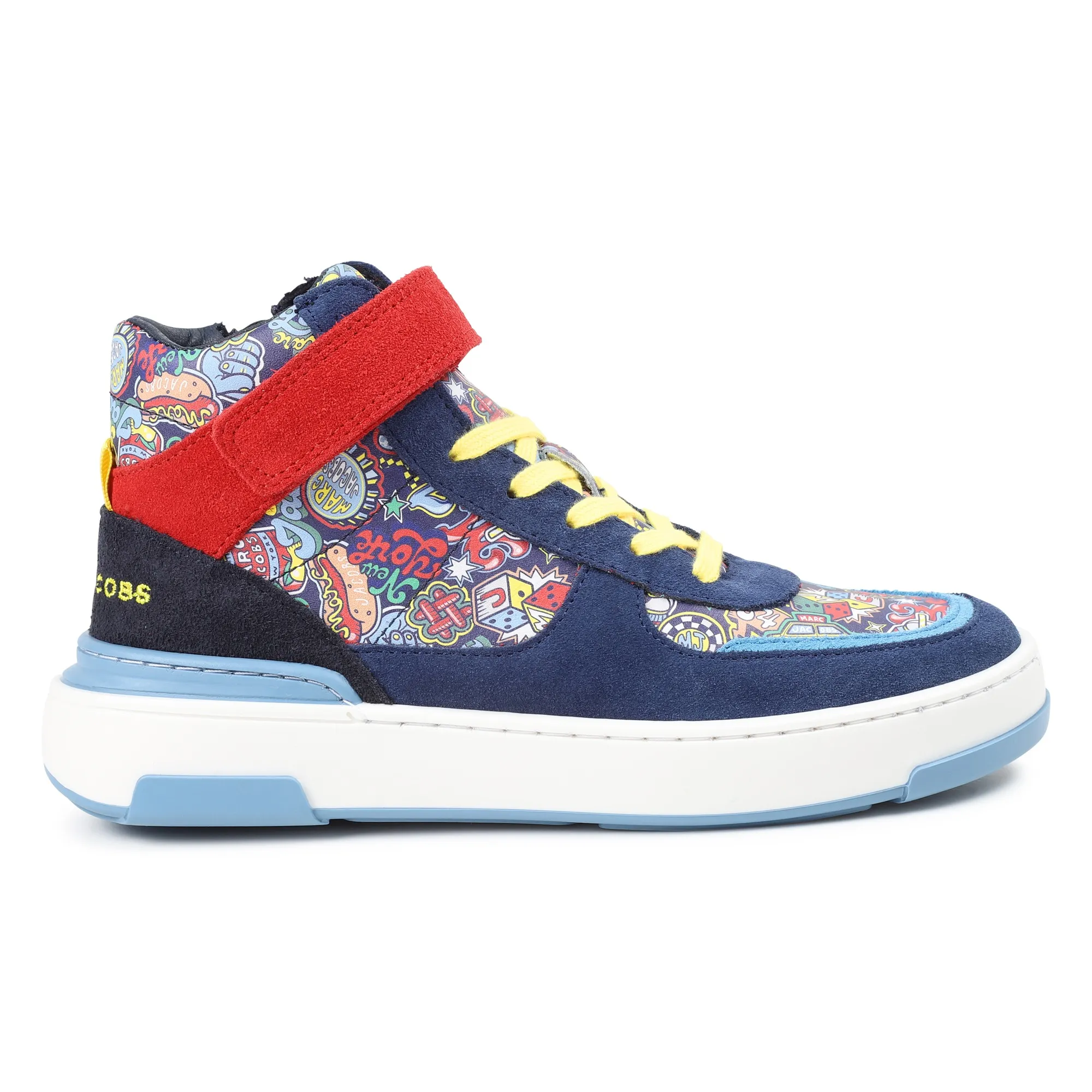 MARC JACOBS Deportivas de piel con velcro