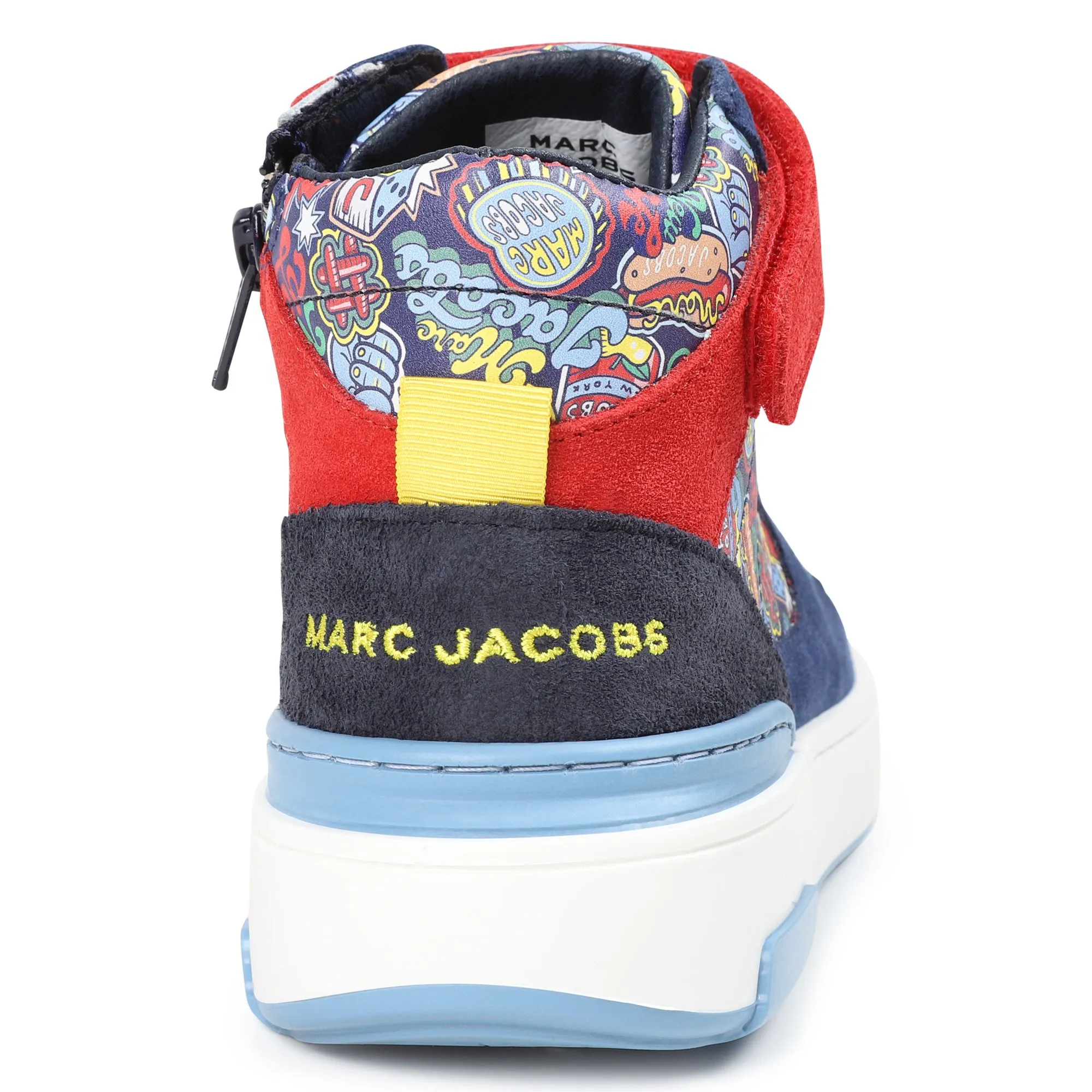 MARC JACOBS Deportivas de piel con velcro