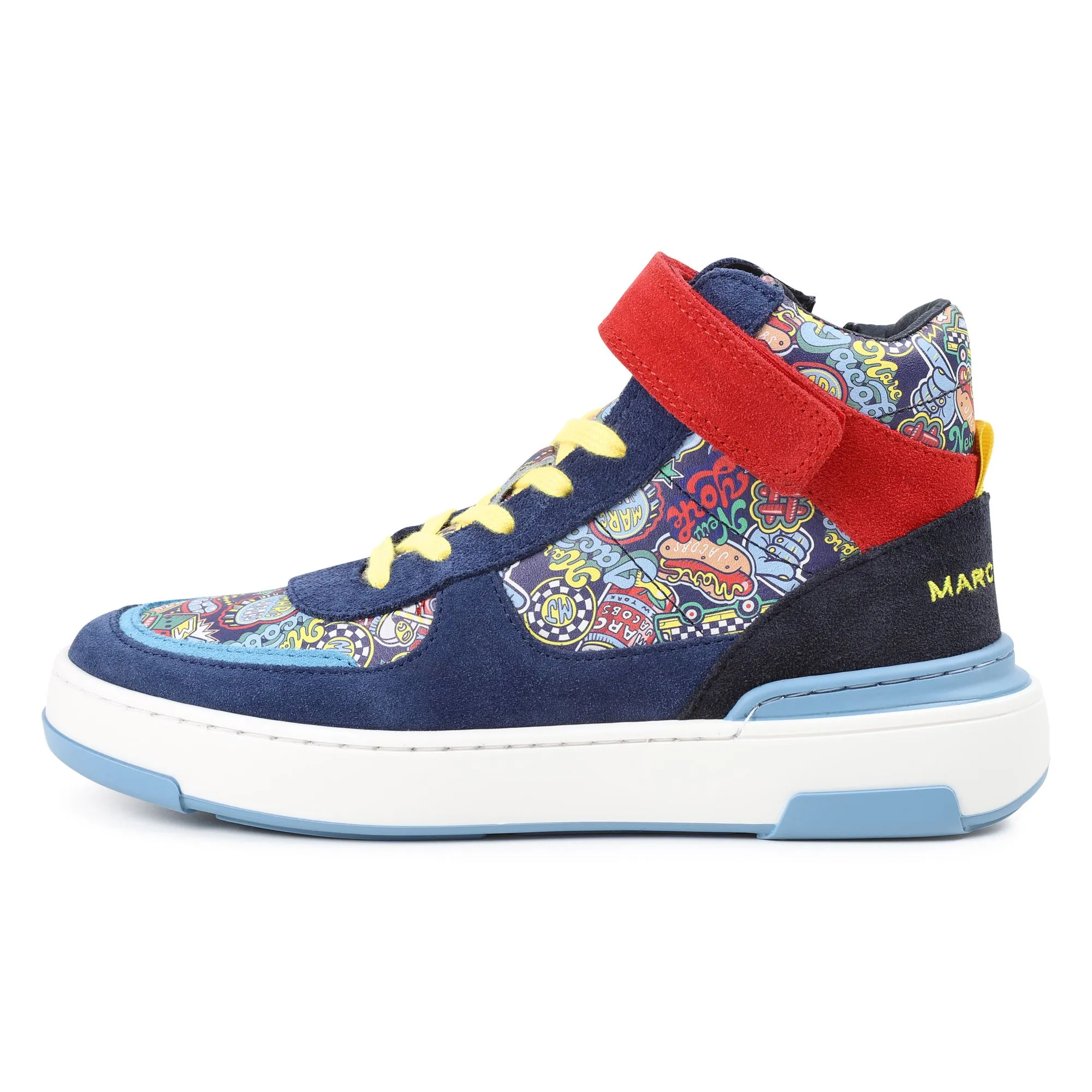 MARC JACOBS Deportivas de piel con velcro