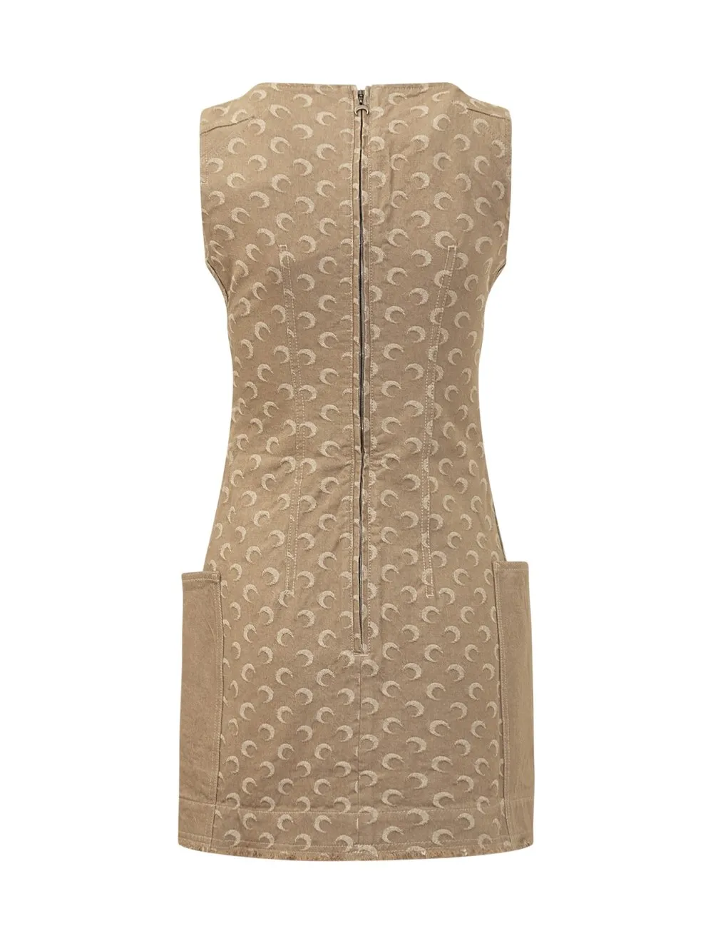 MARINE SERRE Dress with Moon Logo