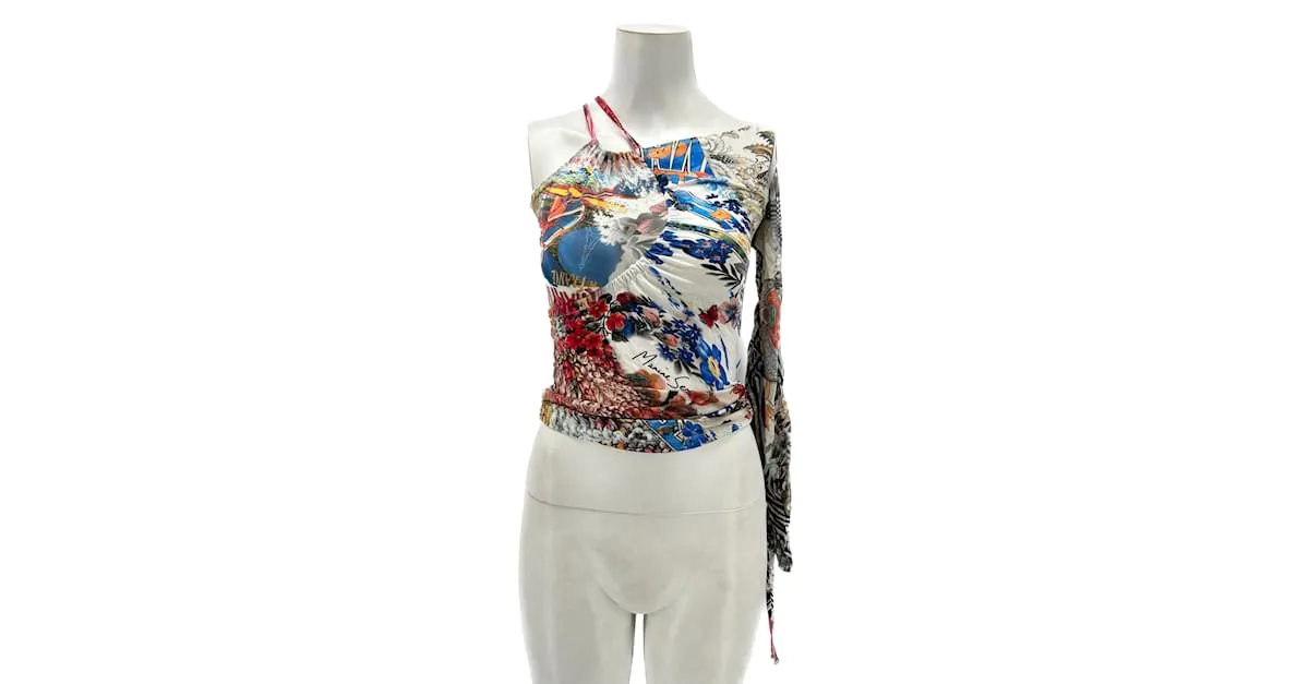 MARINE SERRE Tops T.Poliéster Internacional S Multicolor 