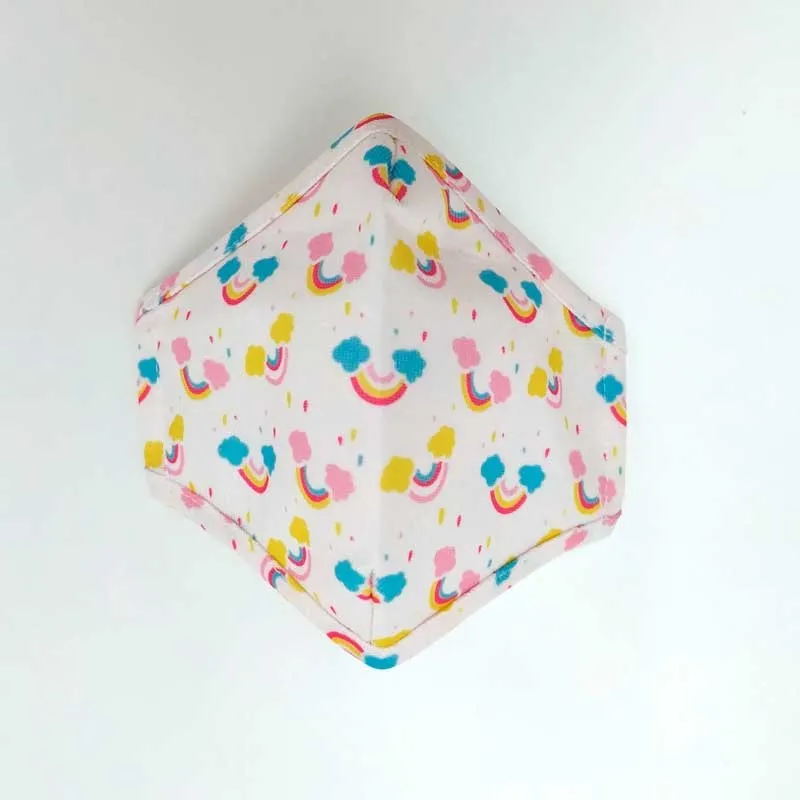 Mascarilla Niños de Arcoiris Cotton Fish