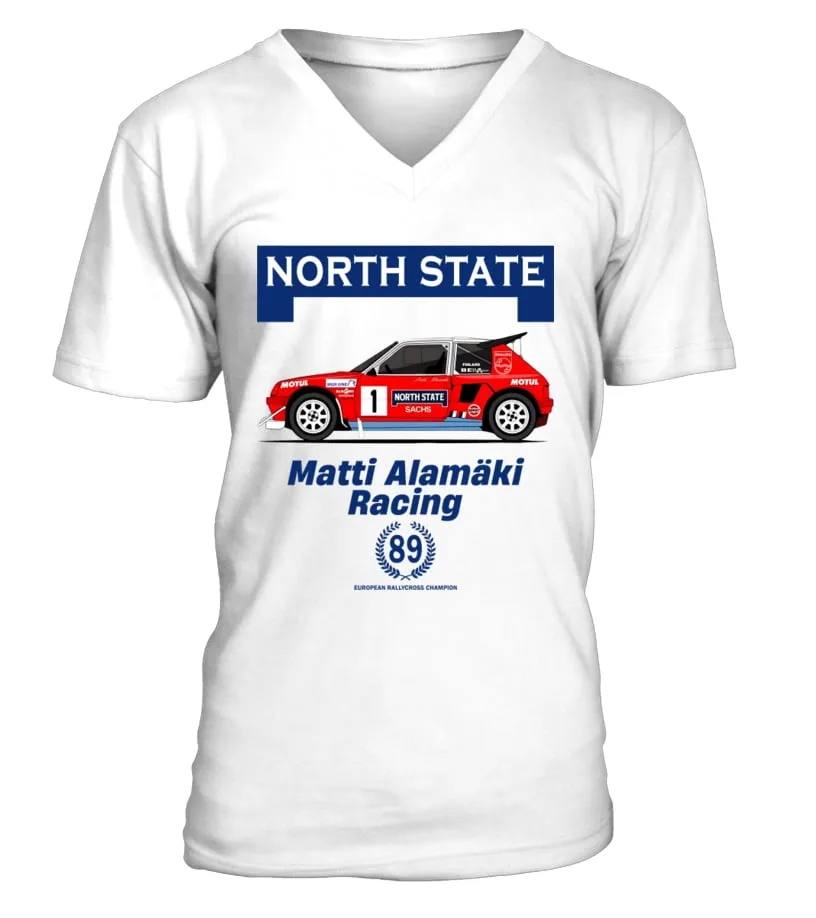 Matti Alamäki T16 1989 Camiseta cuello en V Unisex