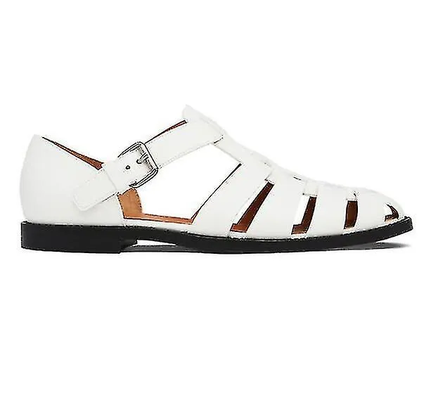 MEN'S SPORT SANDALS CLOSED TOE OUTDOOR HANDMADE LEATHER SANDAL