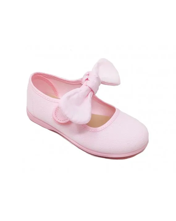 MERCEDITA NIÑA LONA VELCRO CON LAZO CARLETA 1061208