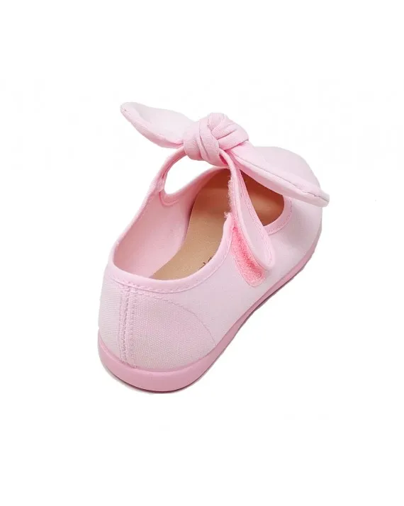 MERCEDITA NIÑA LONA VELCRO CON LAZO CARLETA 1061208
