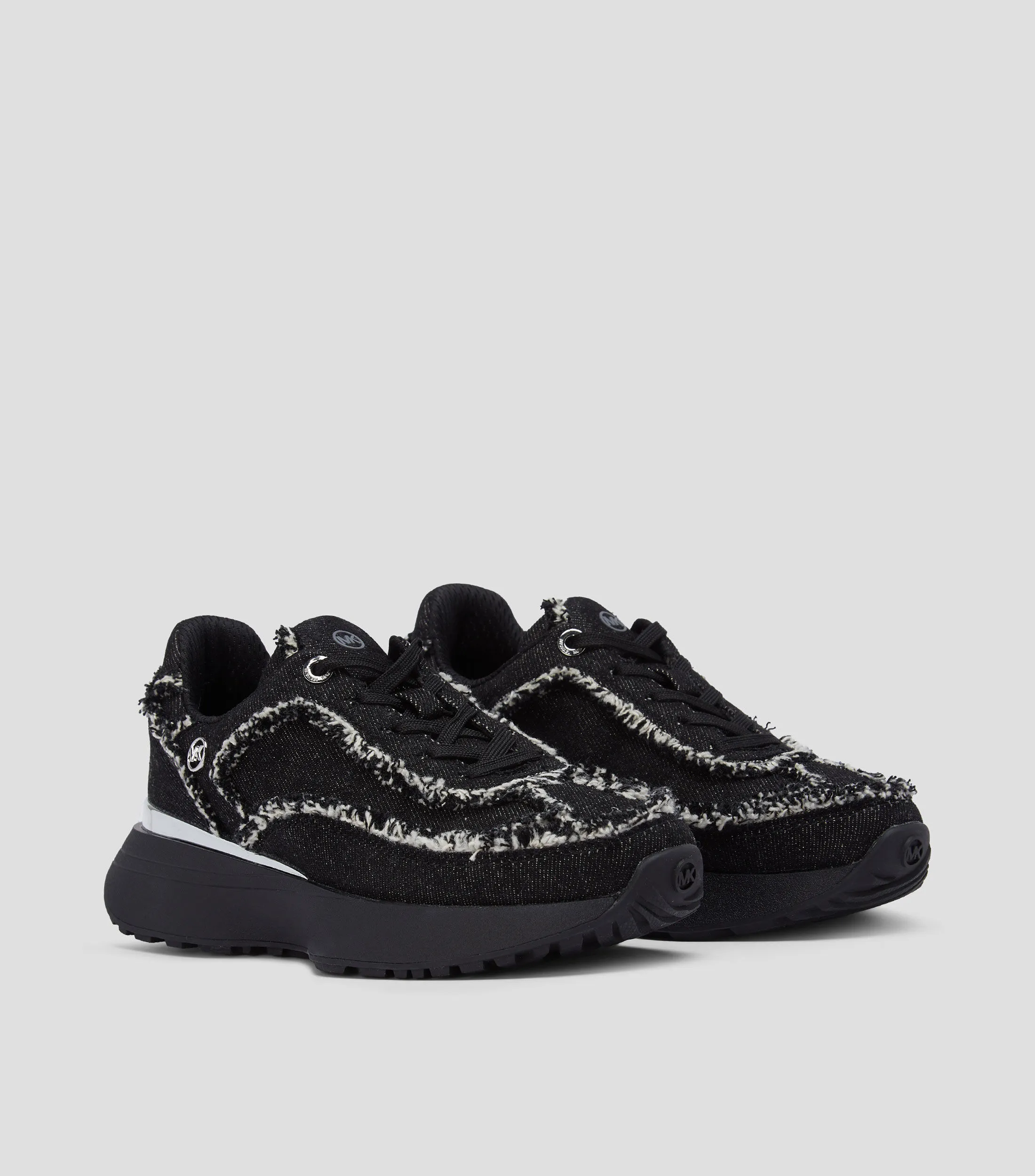 Michael Kors Tenis Ari con flequillos Mujer