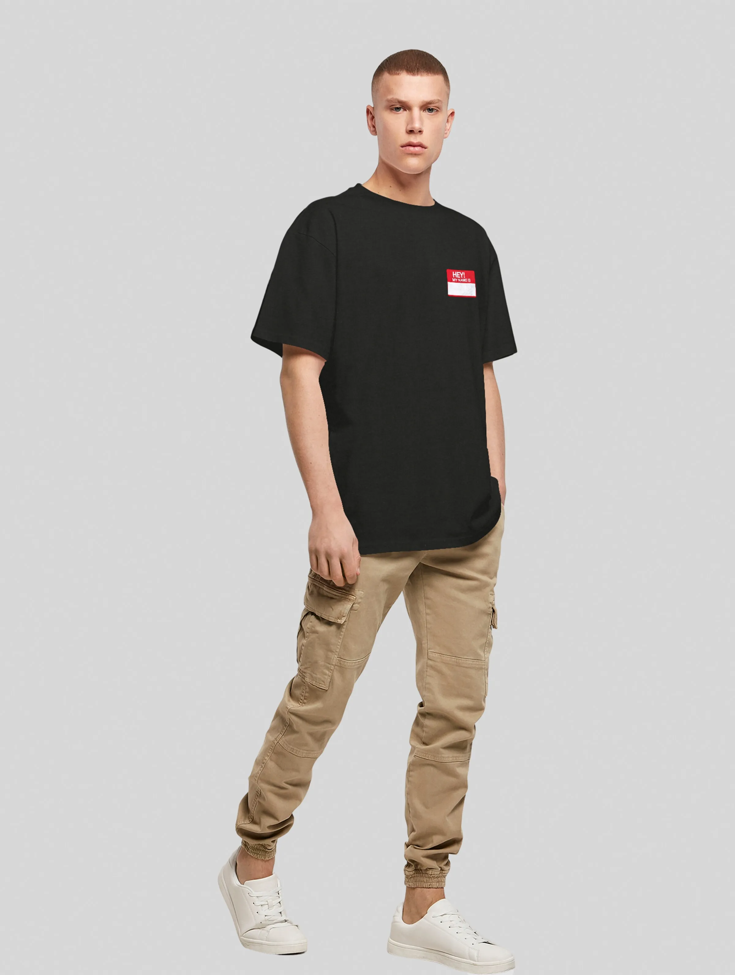 Mister Tee Upscale Hey! My Name Is Oversize