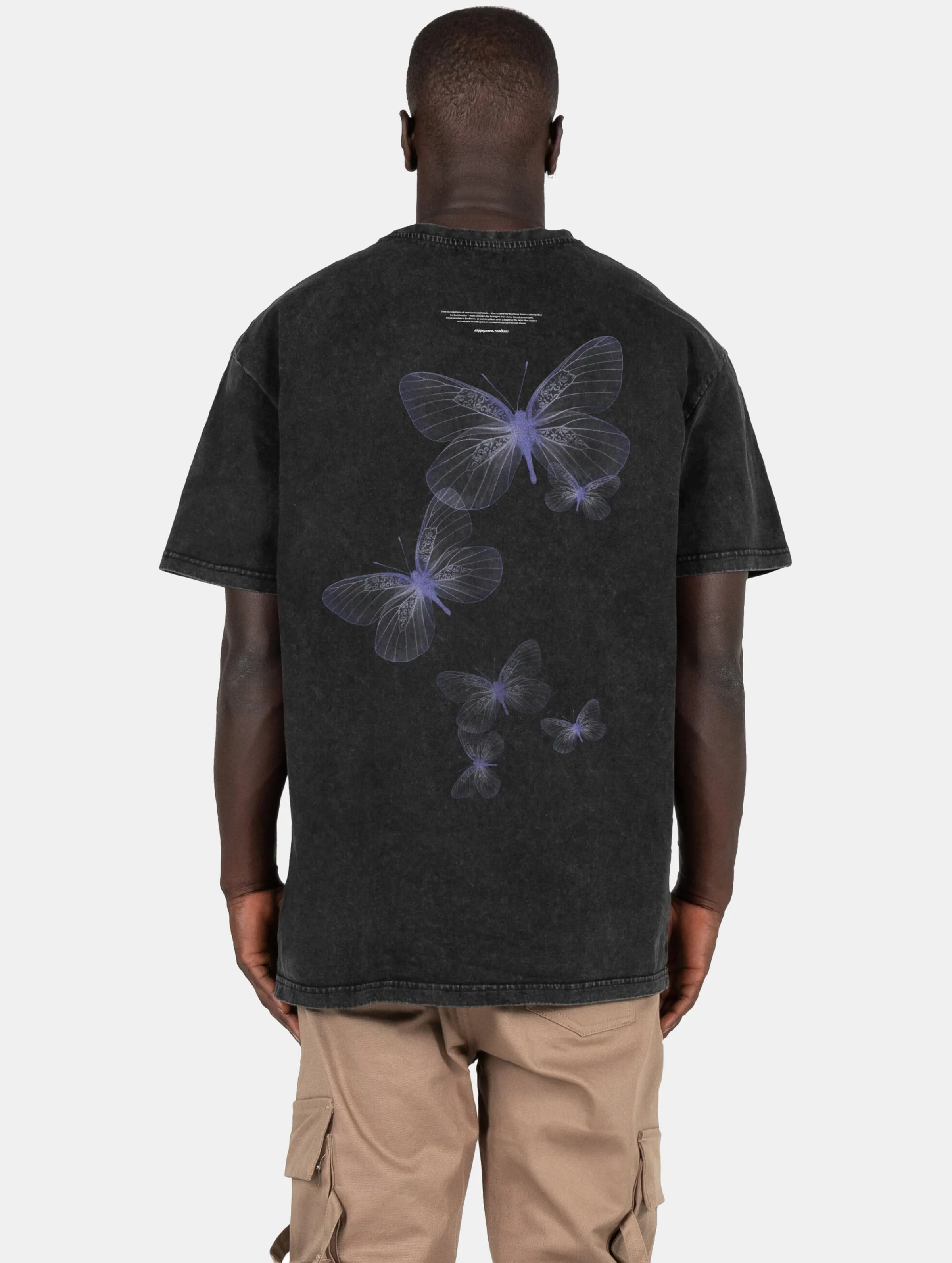 MJ Gonzales MJ Gonzales METAMORPHOSE V.1 Acid Washed Heavy Oversized Tee