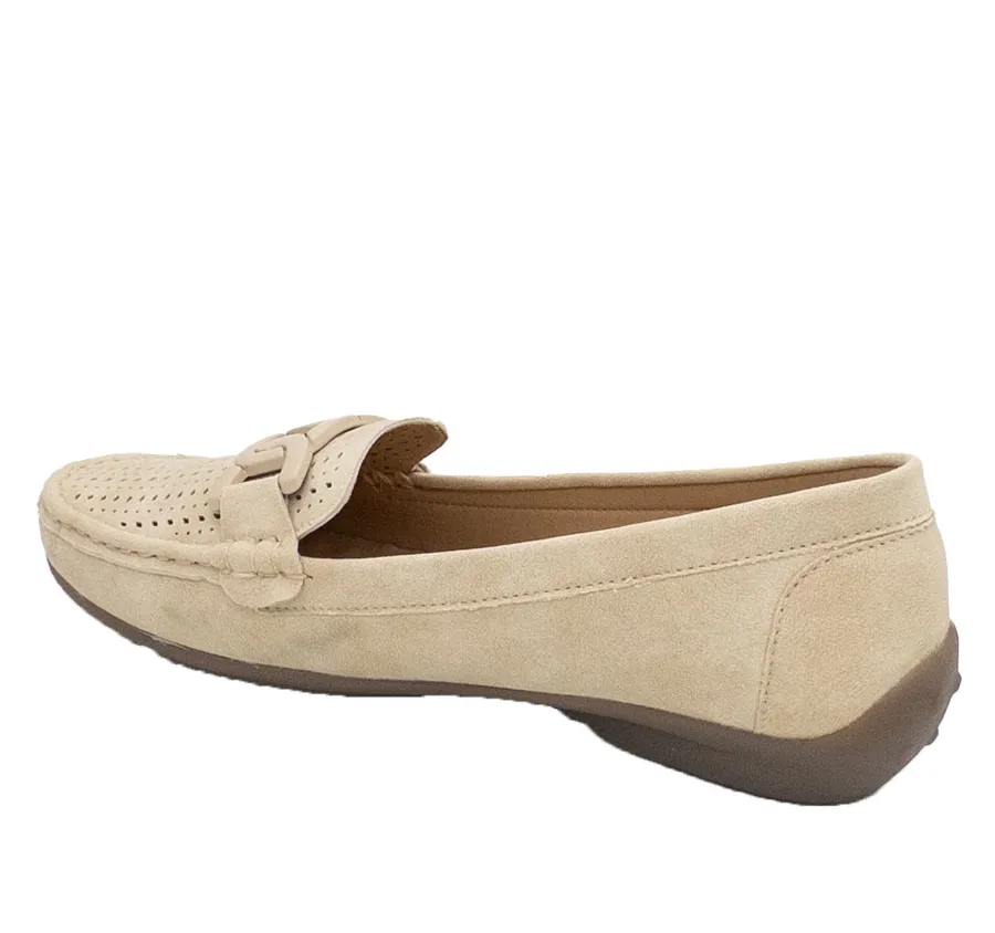 MOCASÍN AMARPIES ABZ26392 PARA MUJER ZAPATO TRABILLA MUY CÓMODO ARENA PLANTILLA MEMORY SPONGE 28487