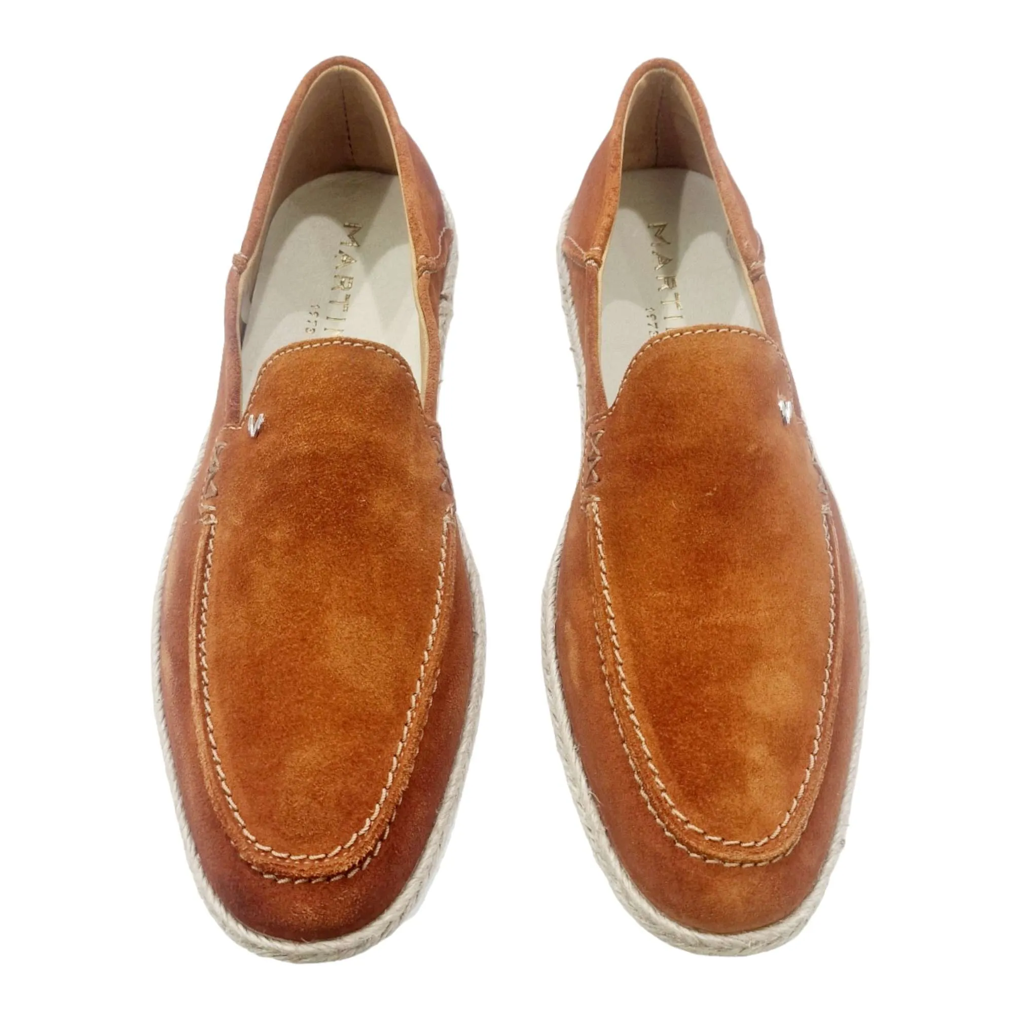 MOCASÍN CABALLERO MARTINELLI SERRAJE  THAMES 1694 NARANJA